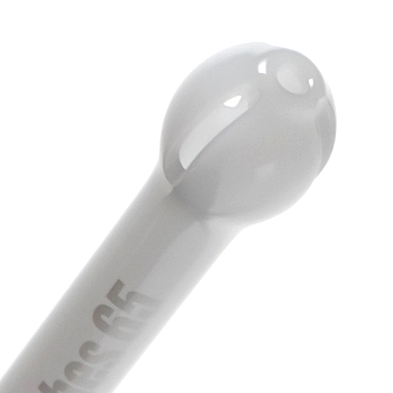 US Tubes - 24/14mm Female 3 Slit Downstem 6.5" - White - The Cave