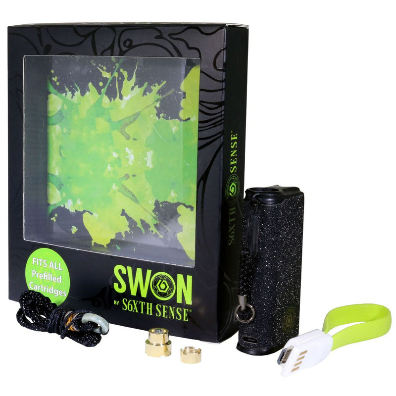 S6xth Sense - Swan Vaporizer - Black Sand - The Cave